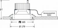 LED-Einbaustrahler SCELP 401.1030.35 si