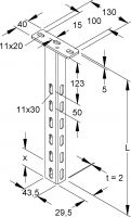 Hängestiel HU 4530/200 E3L