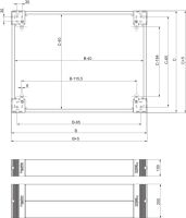 Sockel 100mm NSYSPS8100