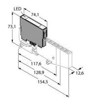 Elektronikmodul BL20-2AIH-I