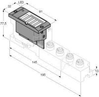 Elektronikmodul BL67-8DO-R-NO