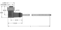 Feldbusleitung WKV-FBY49BU-2M/5D