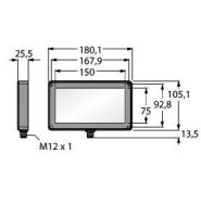 Hintergundleuchte LEDBB75X150PW2-XQ