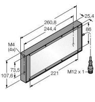 Hintergundleuchte LEDRB85X220QPMA