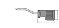 PROFIBUS-Leitung D9T451-2M