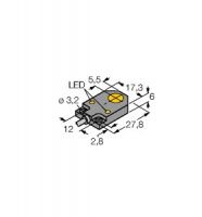 Sensor,ind. quad. 6x17mm Bi3-Q06-AP6X2