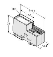 Set f. einf. I/O-Kommunik. TI-BL20-E-EN-S-2