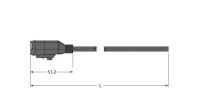 Ventilsteckverbinder DT06-3SG-S-10/TXL