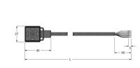 Ventilsteckverbinder VAS04-K81E-10/TXL