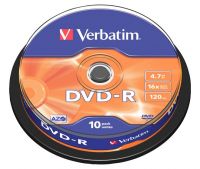 DVD-R 4.7GB/120Min/16x 43523 (VE10)