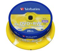 DVD+RW 4.7GB/120Min/4x 43489