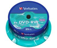 DVD-RW 4.7GB/120Min/4x 43639