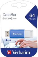 USB 2.0 Stick 64GB DataBar VERBATIM 49455 bl