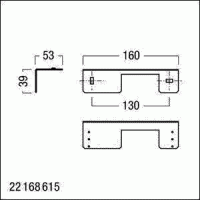 Anbauwinkel CROSSIGN #22171526