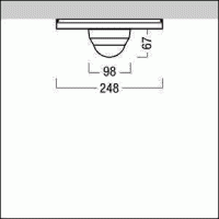 Bewegungssensor ED-PST TEC-GP BK