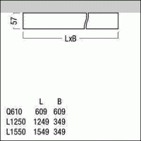 LED-Reinraumleuchte CL2 S 6600 #42186914