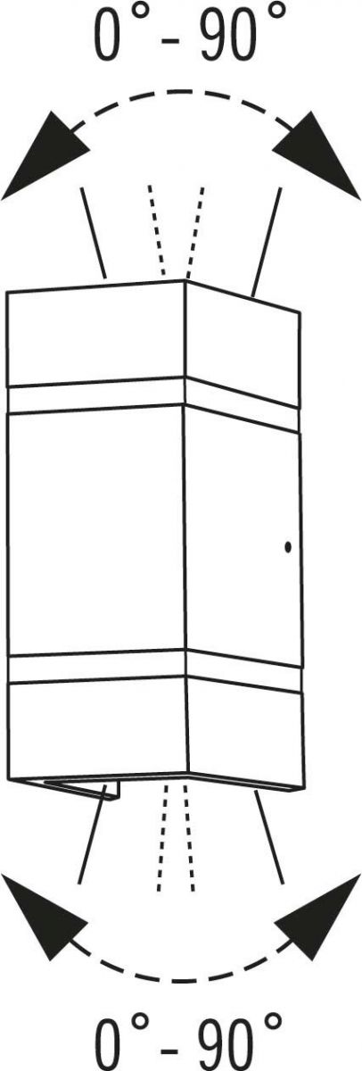 LED Wandleuchte Cremona 7998-370