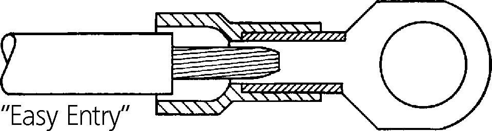 Gabelkabelschuh L-RB 4F