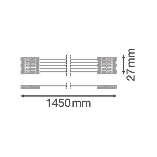 Durchgangsverdrahtungssatz DPHOUS15001LPTH5x2.5