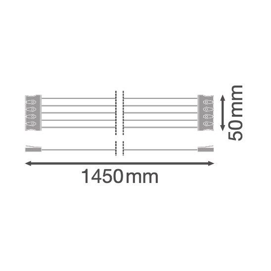 Durchgangsverdrahtungssatz DPHOUS15002LPTH5x2.5