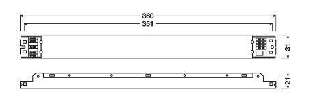 LED-Betriebsgerät DREXTDALI-P-2X15-26W