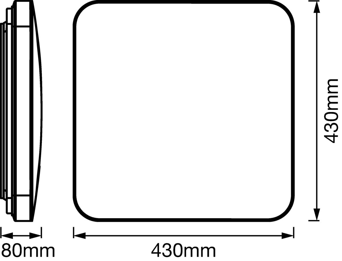 LED-Deckenleuchte m.Sensor ORBIS #4058075472815