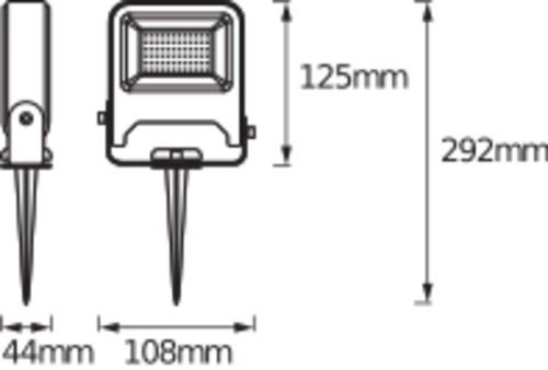 LED-Erdspießstrahler ENDURA#4058075206847