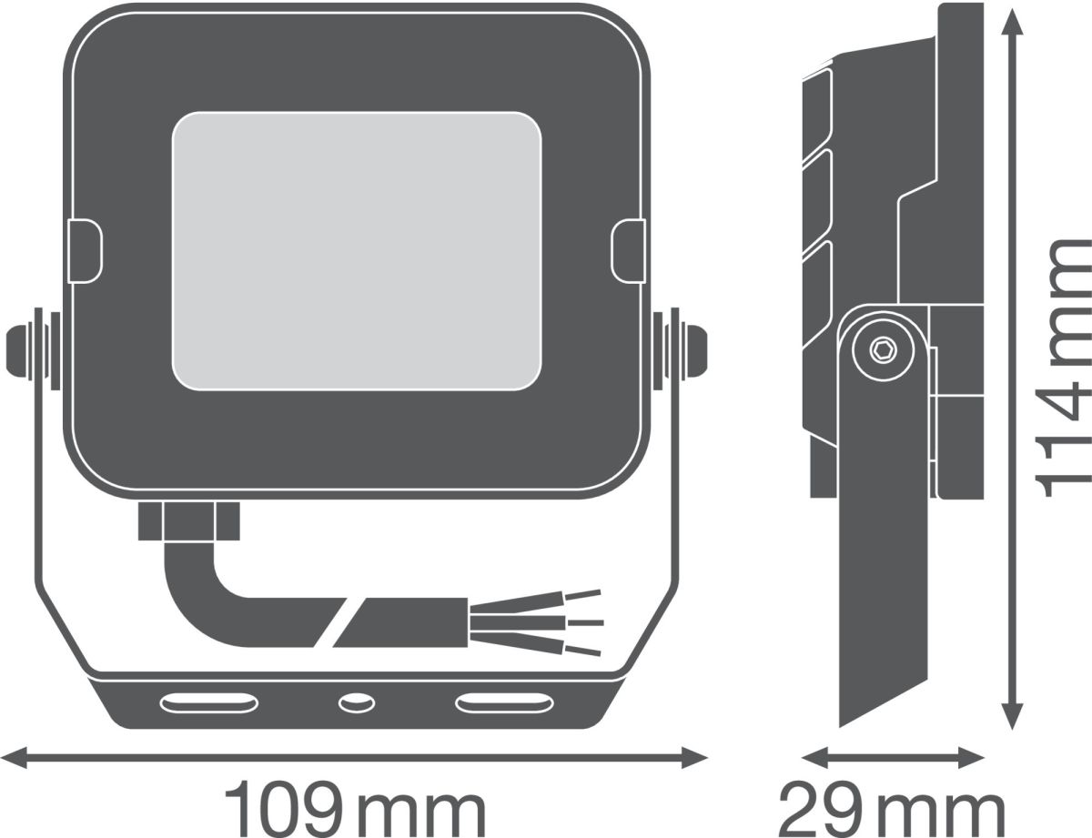 LED-Fluter FLCOMPV10W840SYM100B