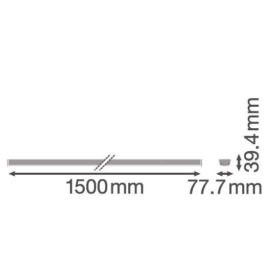 LED-Geräteträger TRUS.P35W840VNCLWTEM