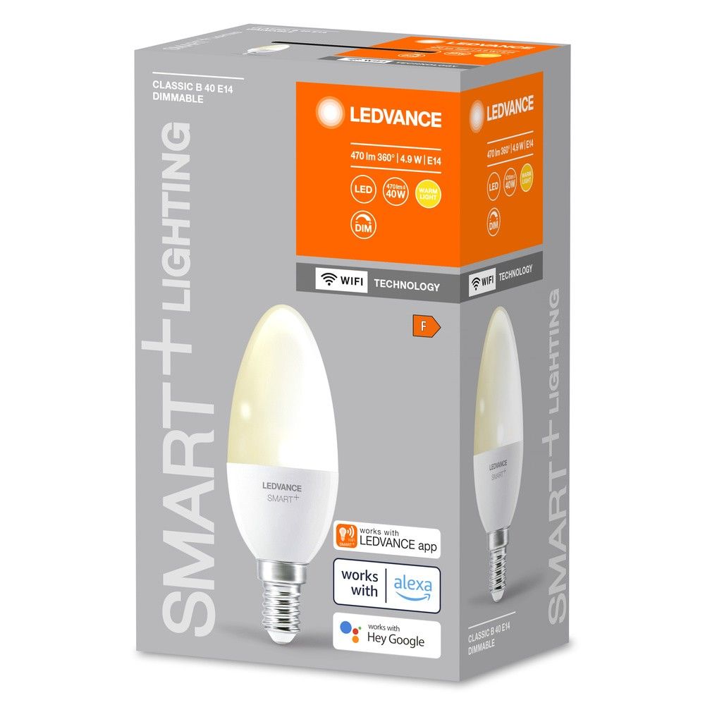 LED-Kerzenlampe E14 SMART #4058075778559