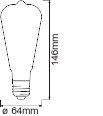 LED-Lampe E27 SMART #4058075729223