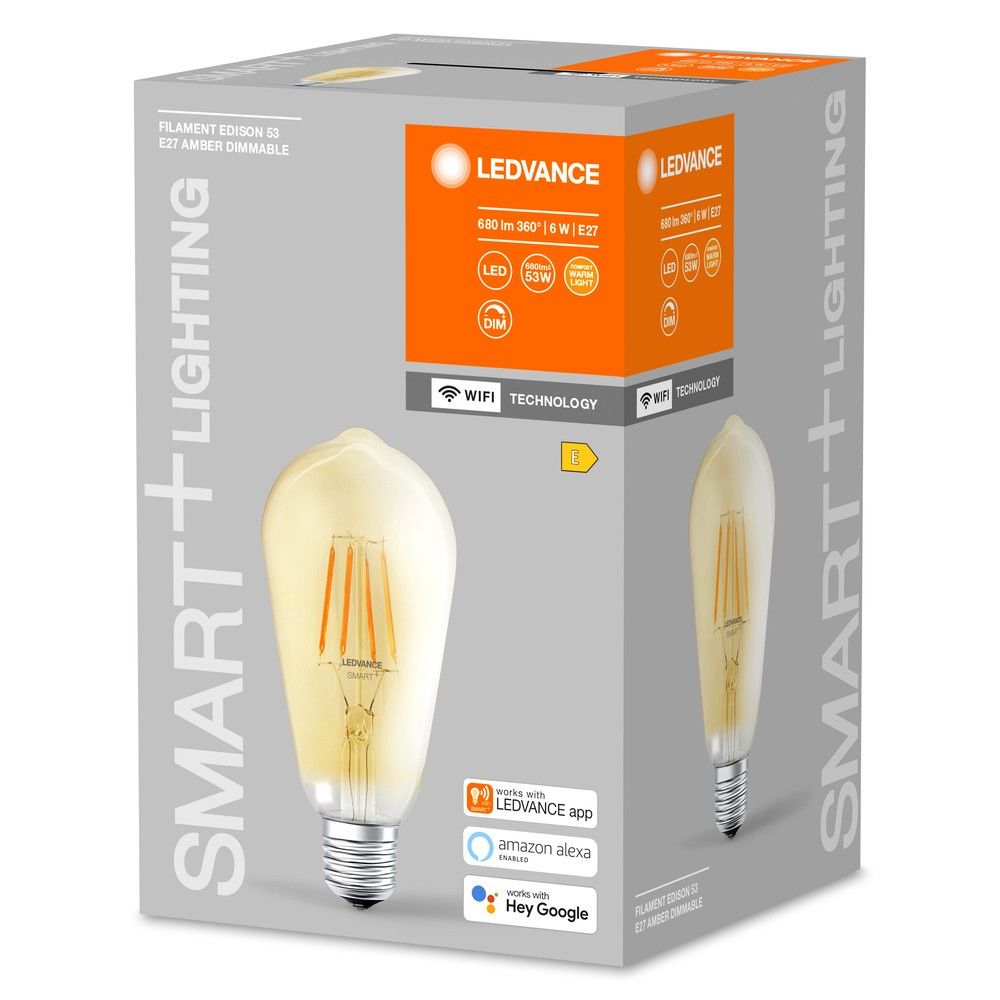 LED-Lampe E27 WiFi SMART+#4058075610545