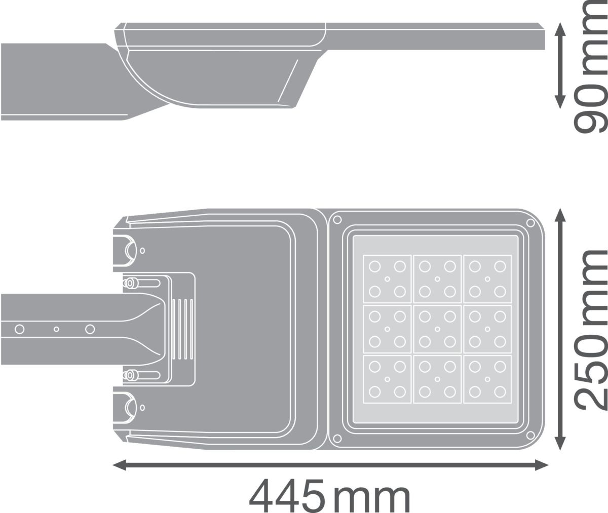 LED-Mastleuchte SLFLEXSM13W730RV30ST