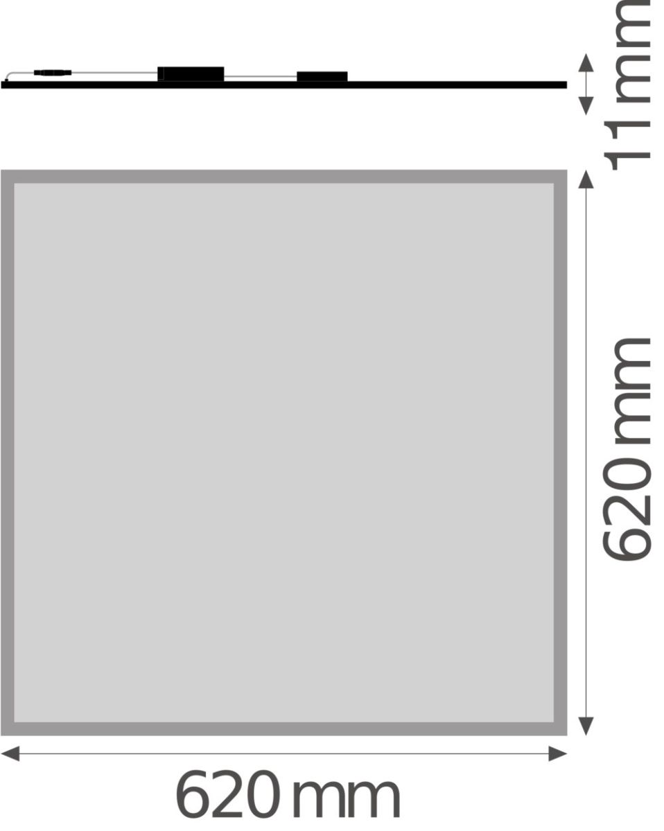 LED-Panel M625 HCL BIOLUXPL625S40WTWZB