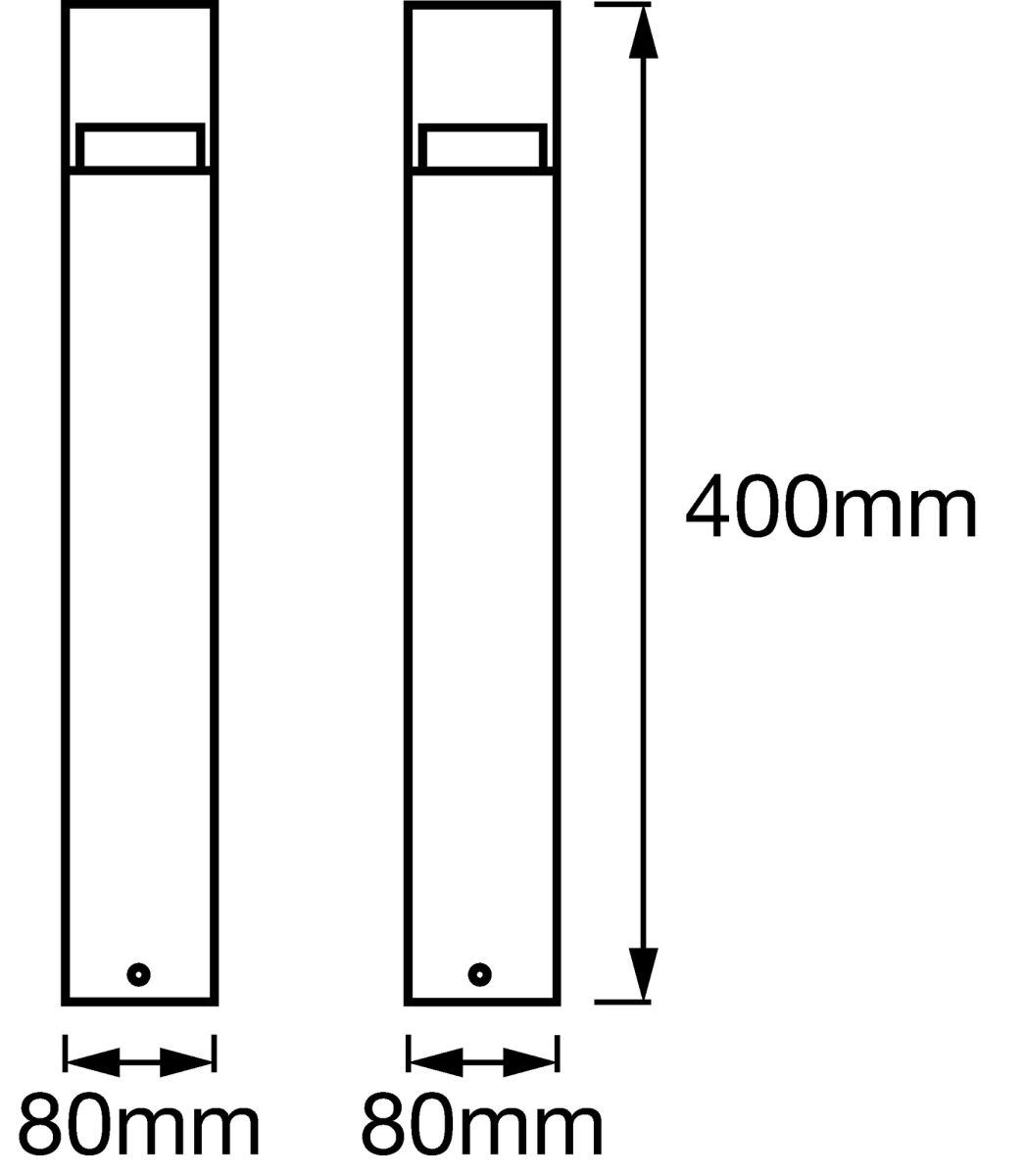 LED-Pollerleuchte 40cm ENDURA#4058075474253