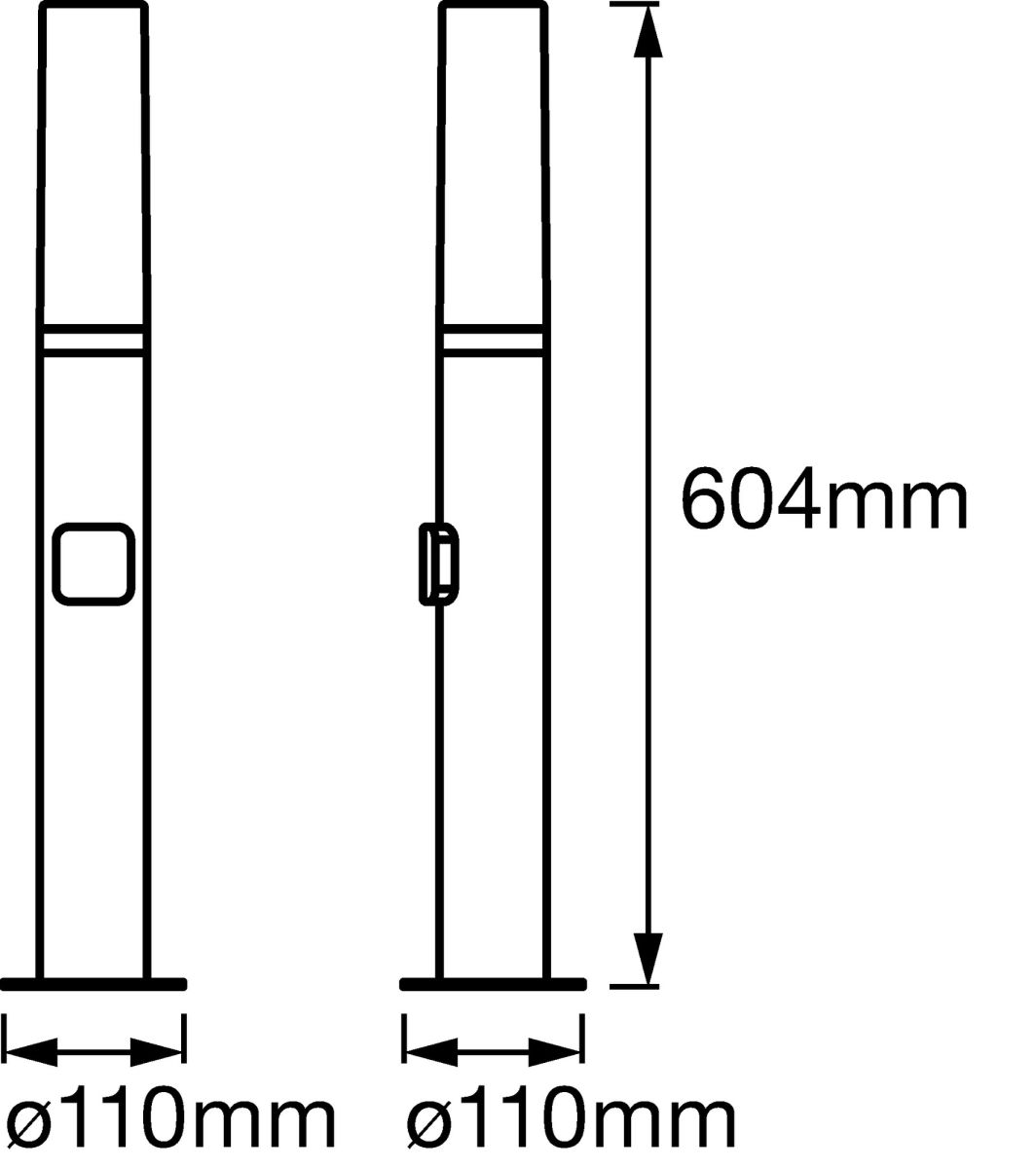 LED-Pollerleuchte SMART+#4058075478299