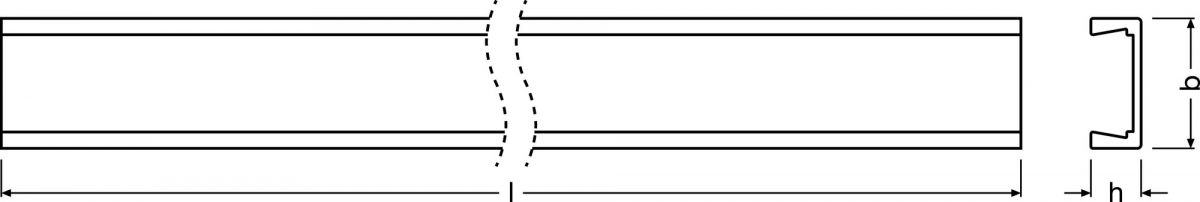 LED-Profilschiene LSAYPF02/U/16X5/10/2