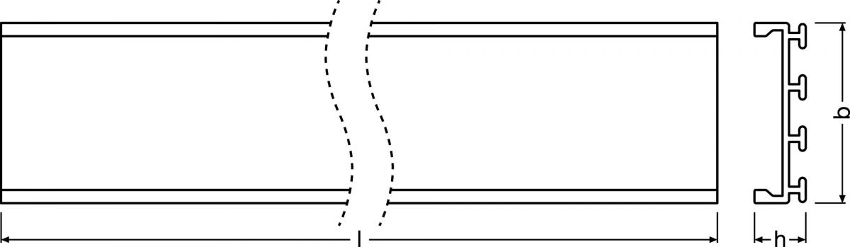 LED-Profilschiene LSAYPW01/U/26X8/14/2