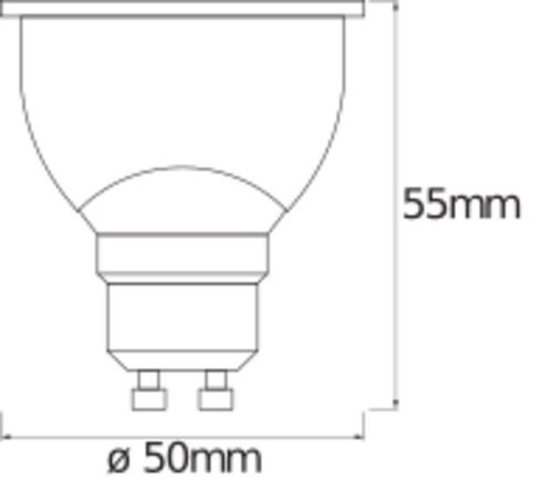 LED-Reflektorlampe PAR16 SMART #4058075485655