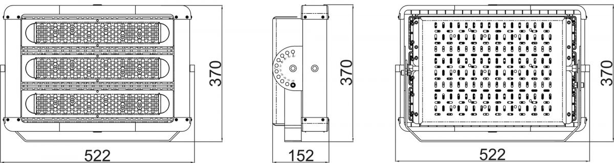 LED-Scheinwerfer ECOHPFL300W840N41100