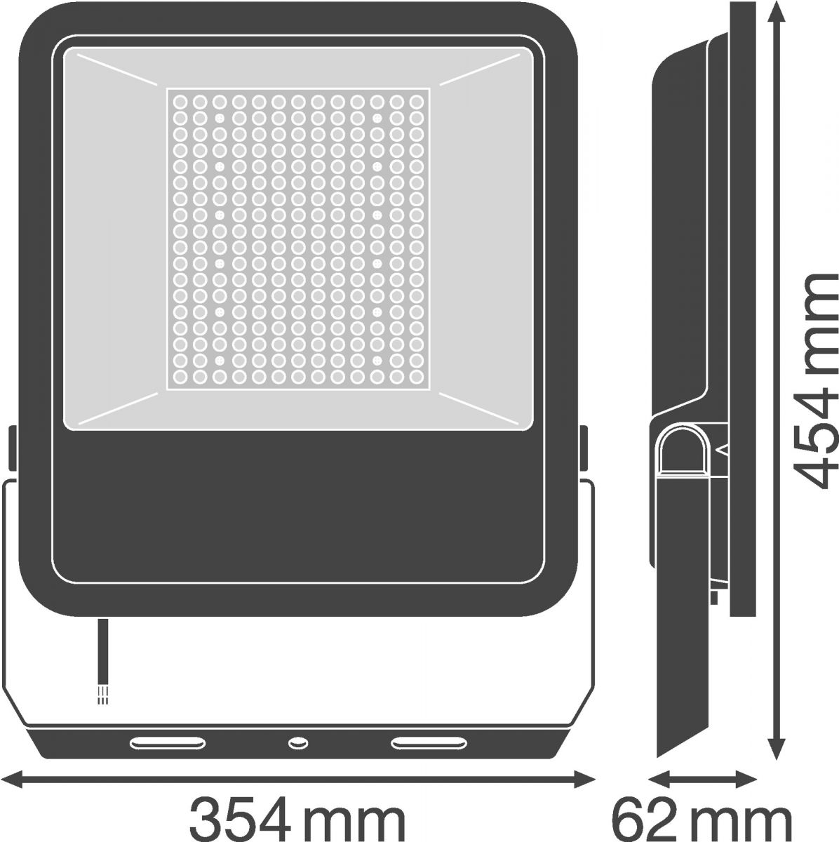 LED-Scheinwerfer FLAREA145W830ASYM