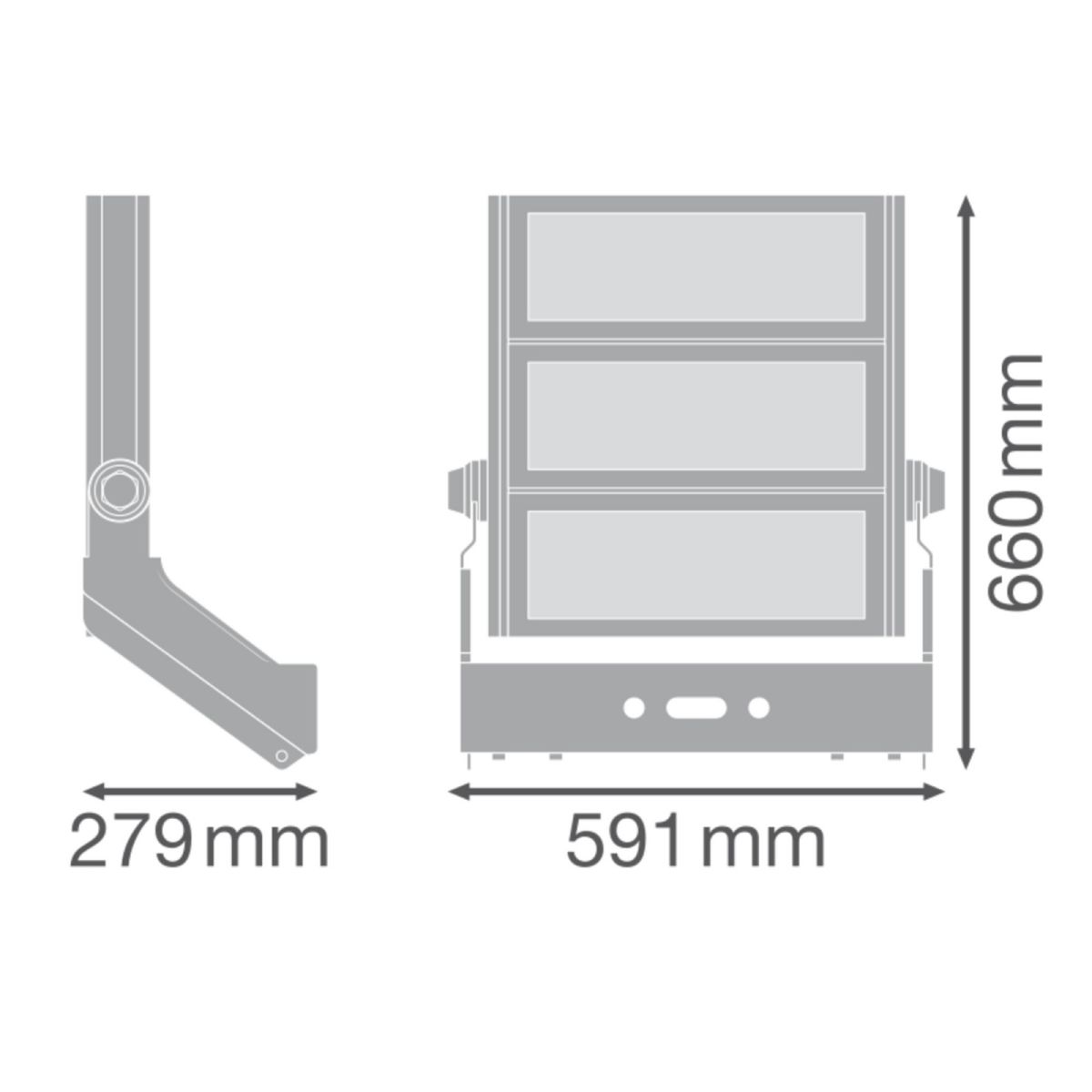 LED-Scheinwerfer FLMAXLUM900W757ASYM