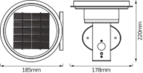 LED-Solarleuchte ENDURA#4058075392687