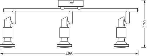 LED-Spot GU10 LED S #4058075540569