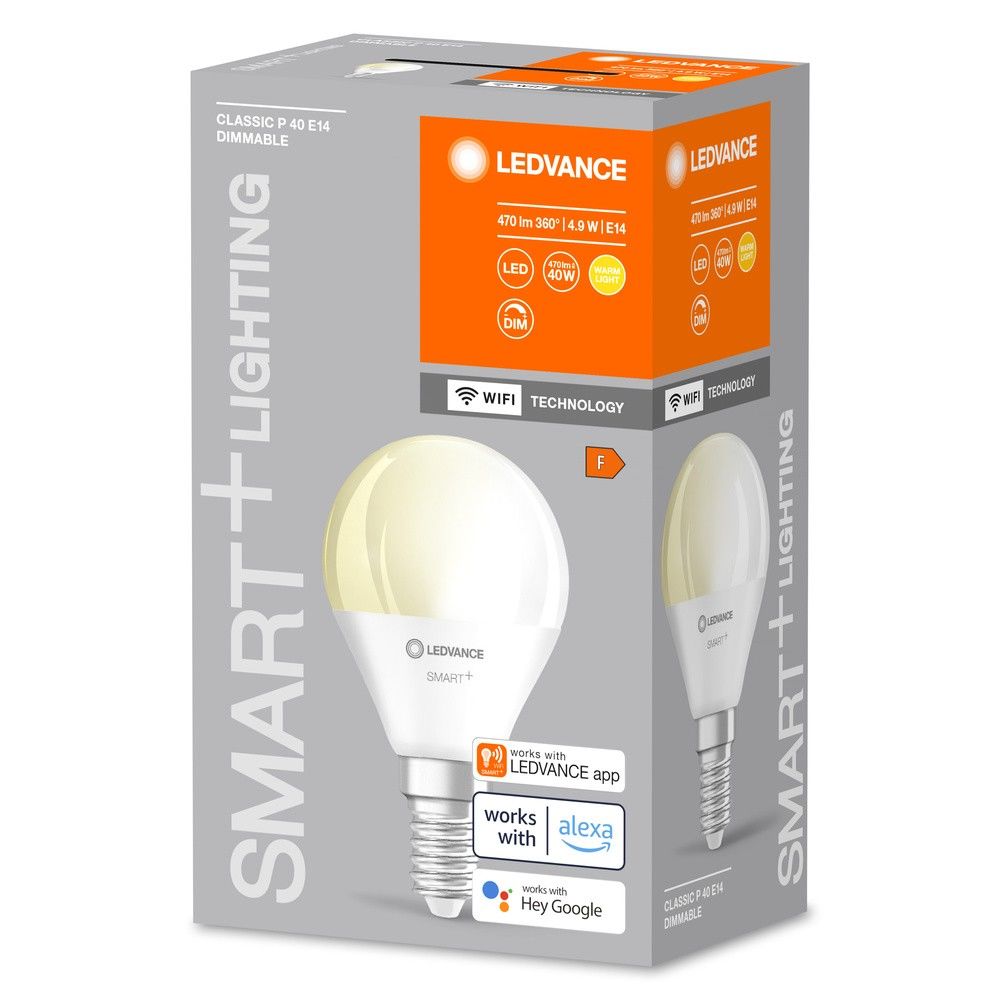 LED-Tropfenlampe E14 SMART #4058075778610