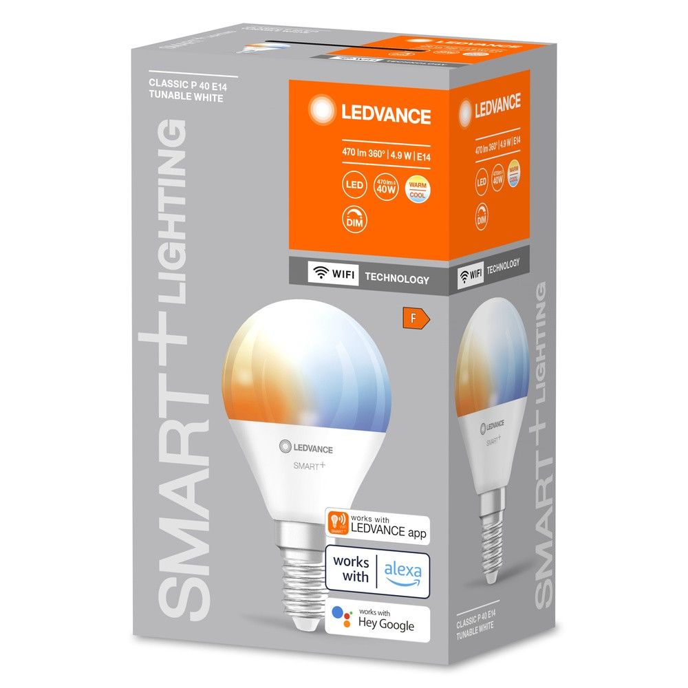 LED-Tropfenlampe E14 SMART #4058075778634