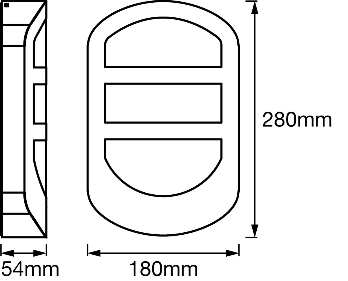 LED-Wandleuchte ENDURA#4058075477858