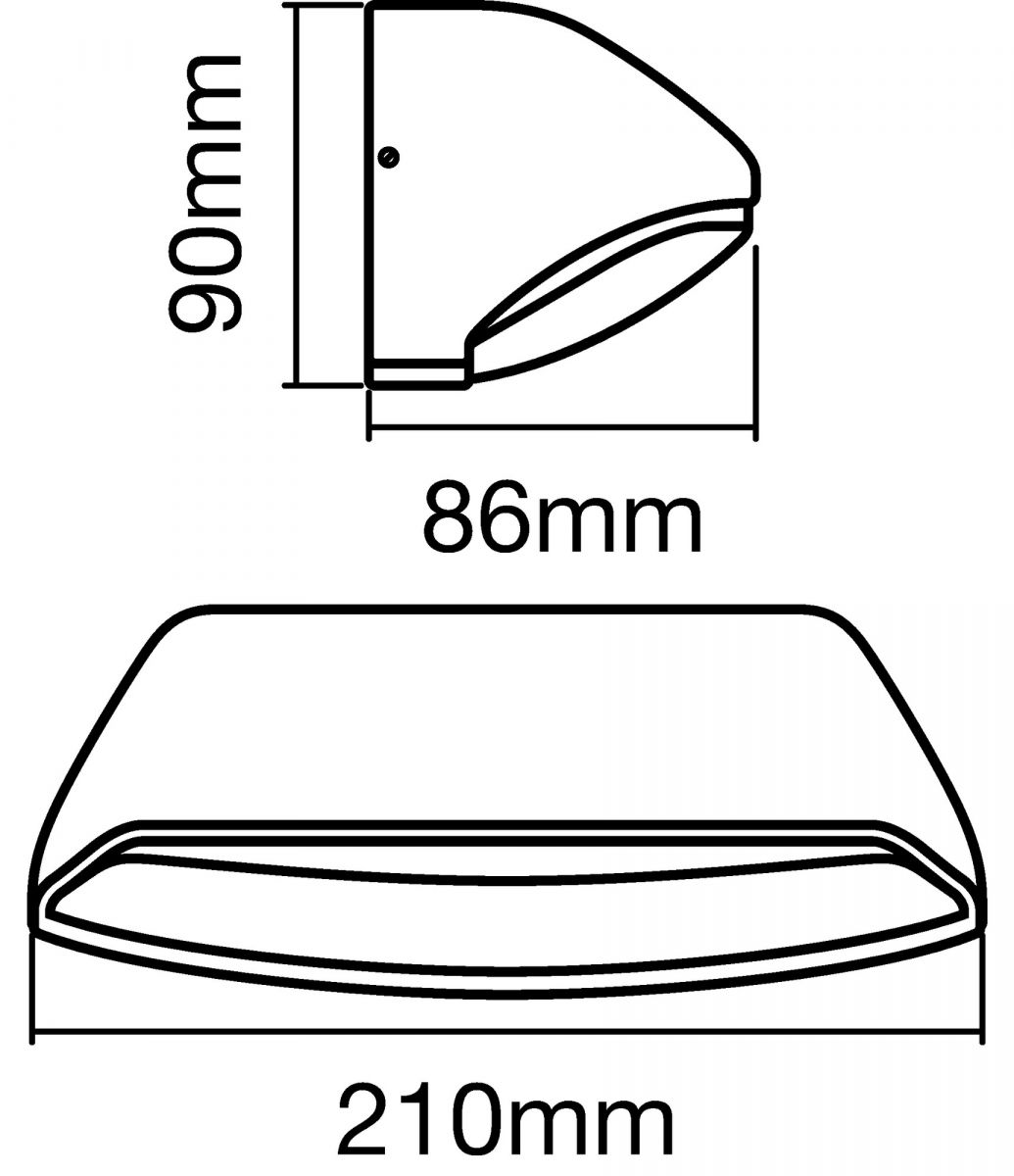 LED-Wandleuchte ENDURASTYLEWIDE12WWT