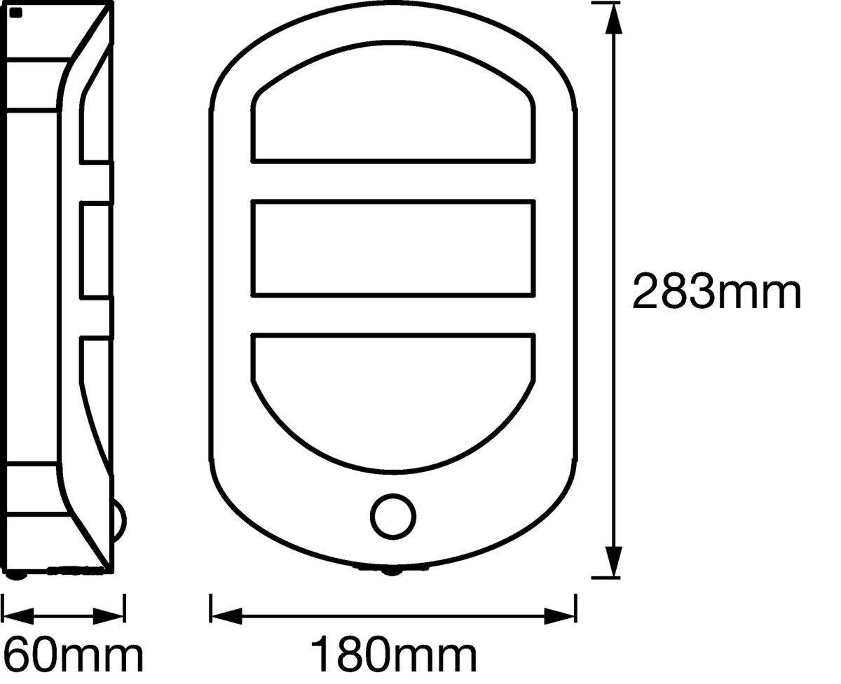 LED-Wandleuchte m. BWM ENDURA#4058075477872