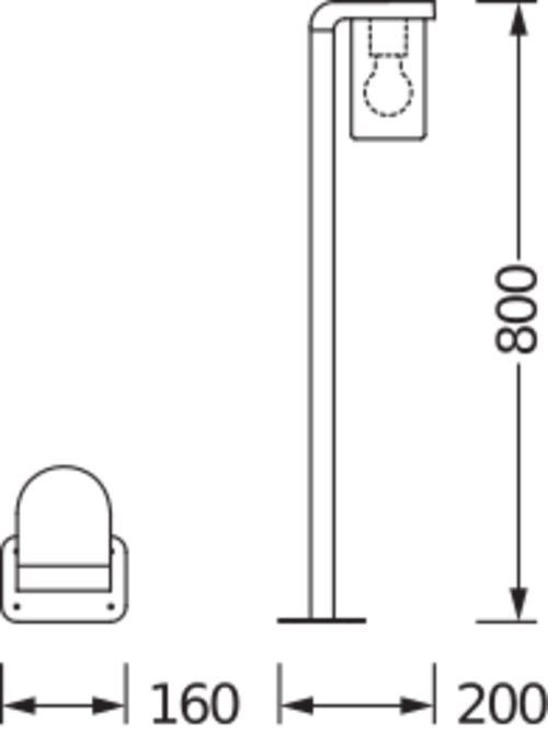 Leuchte E27 ENDURA#4058075554313